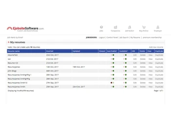 ejobsitesoftware resume