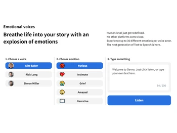 lovo emotional voices