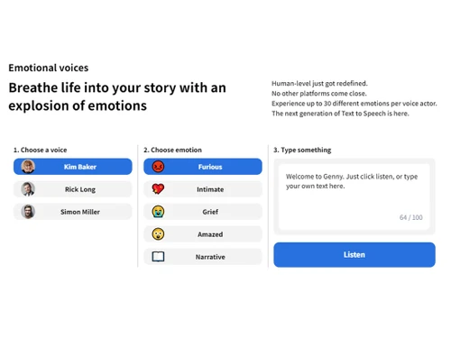 lovo emotional voices