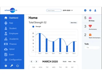 schoolportal dashboard