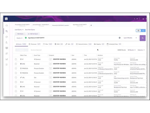 Singularity XDR DASHBOARD