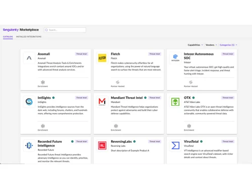 sentinelone singularity features