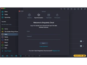 Singularity Cloud dashboard
