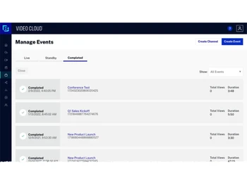Brightcove Video Live Streaming