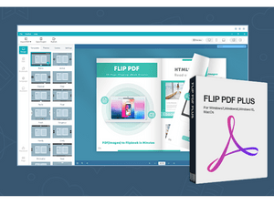 Flip PDF For Windows dashbaord