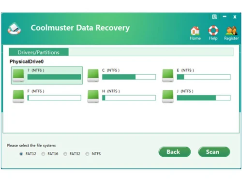 coolmuster data recovery drivers