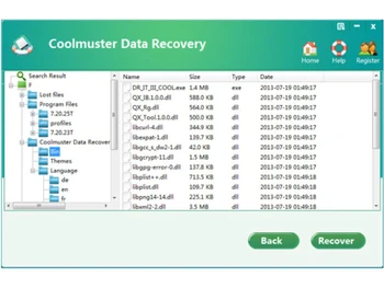 coolmuster data recovery files