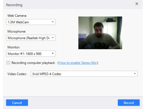 usability studio recording