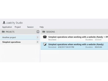 usability studio session
