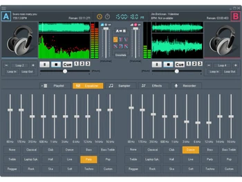 softdiv dj mix studio equalizer