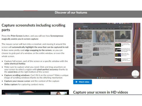 ScreenPresso_Features