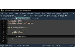 notepad++ coding