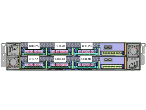 hitachi vsp e790-rear view