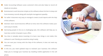 kuber accouning software