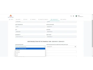 ezasset depreciation