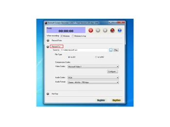boilsoft screen recorder screenshot