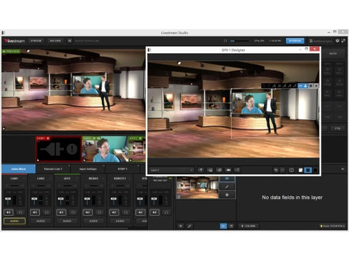 livestream producer virtual set studios remote