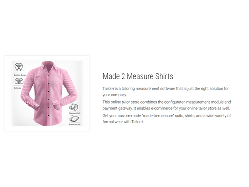 Tailor I Made 2 Measure Shirts