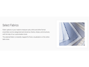 Tailor I select fabric