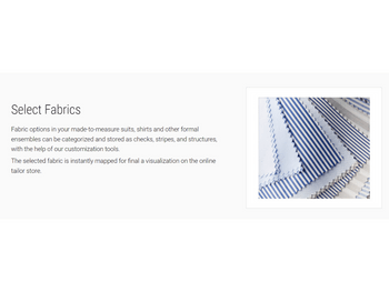 Tailor I select fabric