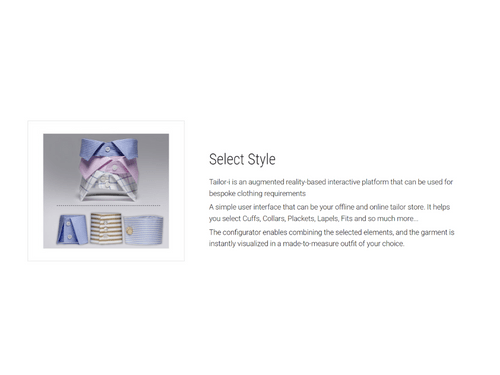 Tailor I select style