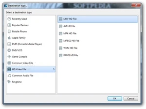 winavi all in one converter destination