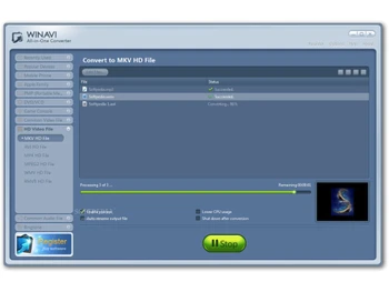winavi all in one converter status