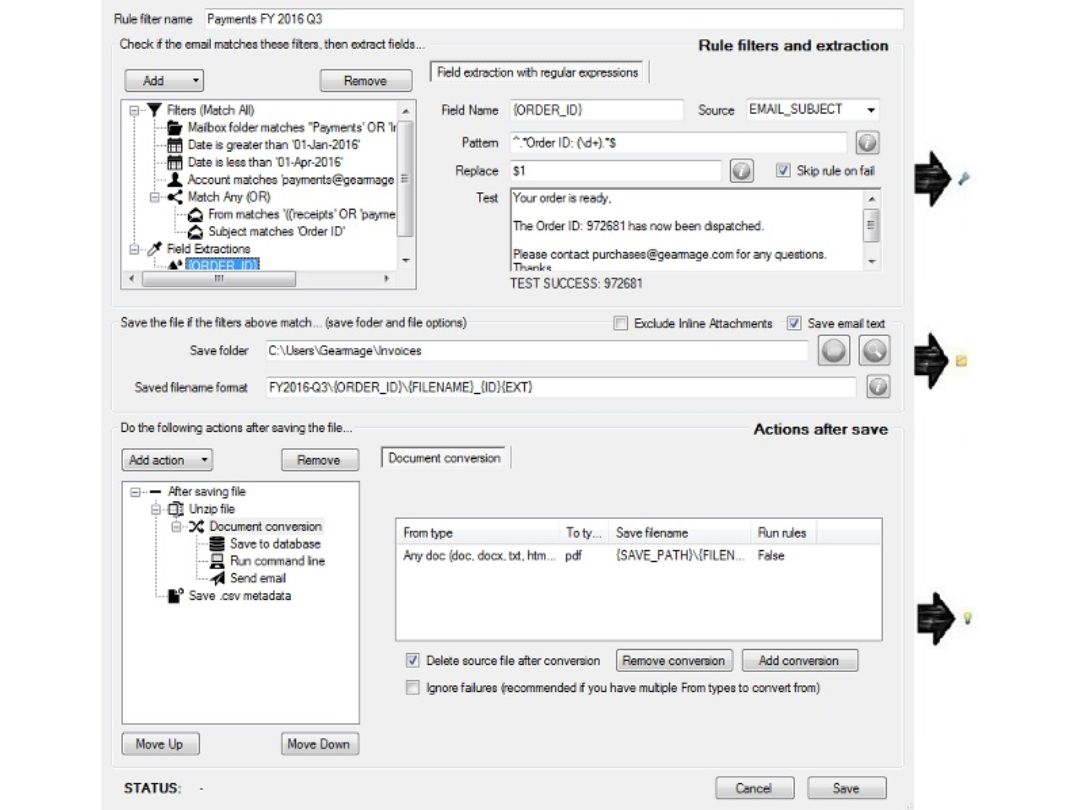 gearmage mail attachment downloader pro extraction