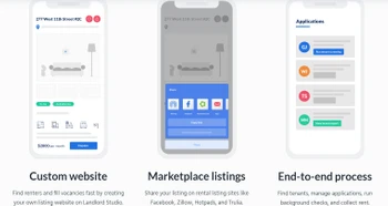 landlord studio rental listing