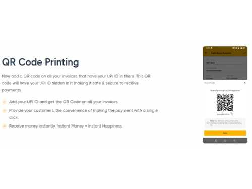 Vasoolbook QR code printing
