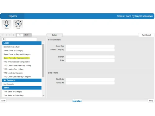 Isoratec Multiple Reports