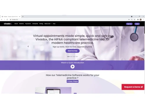 vivavdox telemedicine software-about