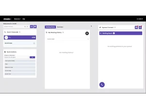 vivavdox telemedicine software-meeting history