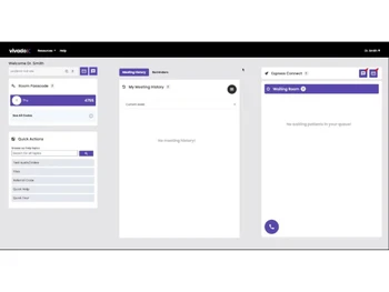 vivavdox telemedicine software-meeting history