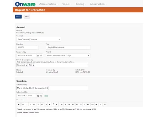 onware information