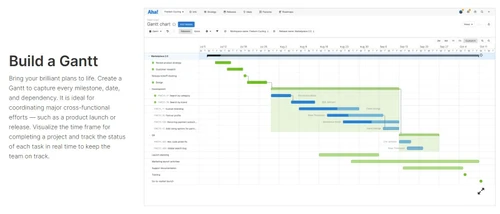 aha build a gantt