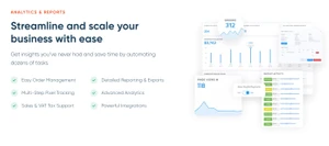 samcart analytics & reports