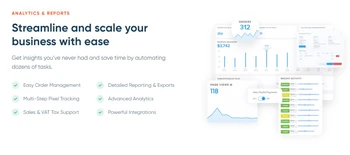 samcart analytics & reports