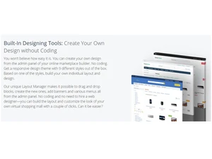 cs-cart built in designing tools