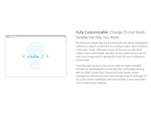cs-cart fully customizable