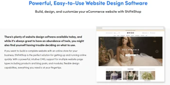 shift4shop store design