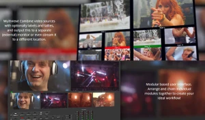 vidblasterx multiview & modular based user interface