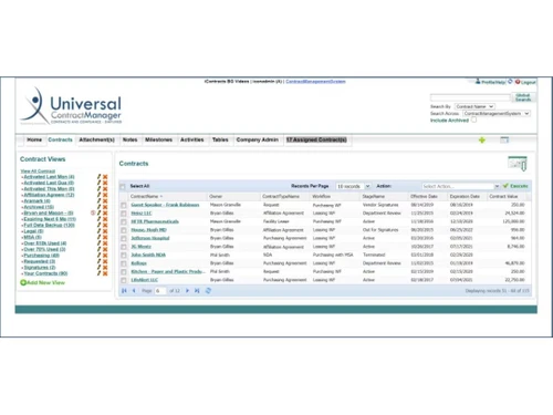 universal contract manager attachment