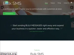 alpha bulk message send image