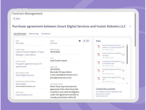 ContractZen-Streamlined simplicity