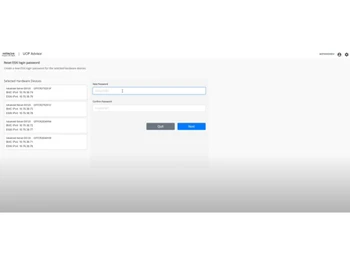 hitachi unified compute hc series password