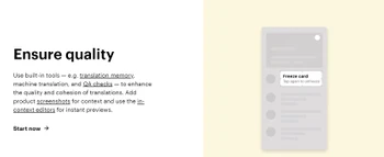 lokalise ensure quality