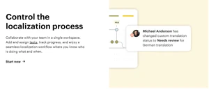 lokalise localization process