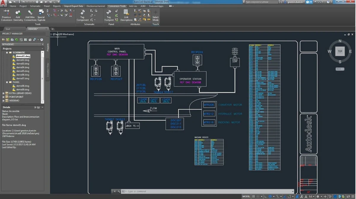 Compare Autodesk Autocad Electrical Tool VS EPLAN Electric P8