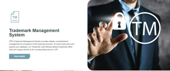 computer packages trademark management system